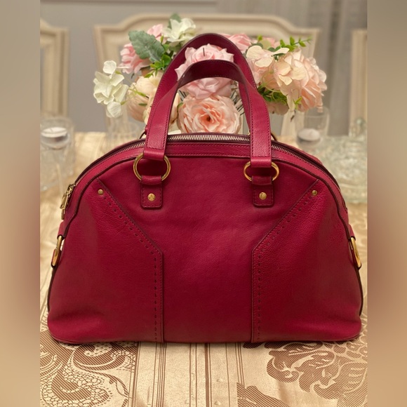 YSL bowling style leather bag - Picture 4 of 11